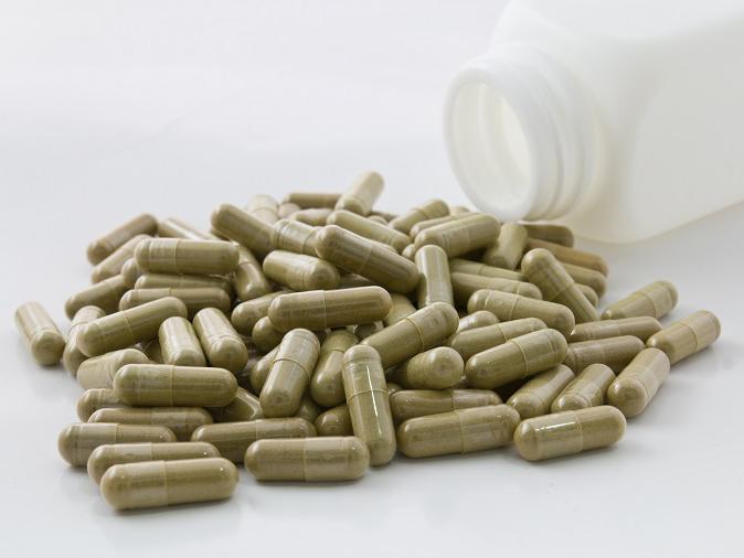 Stock image of Herbal Pills